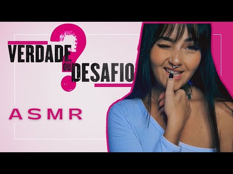 VERDADE ou DESAFIO com ASMR Descubra o que aconteceu!