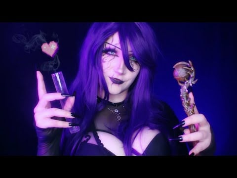 The Witch's Dark Appetite‧₊ ☽ ⋅ | Trippy Effects | ASMR RP