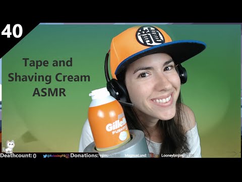 ASMR - Tape, Shaving Cream, Mouth Clicks, & More!