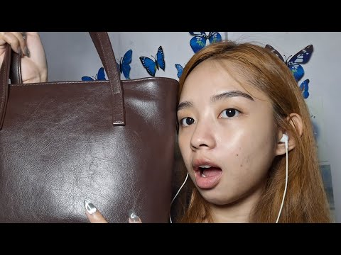 ASMR what's inside my bag