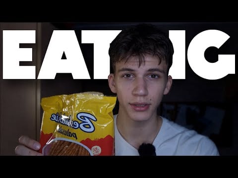 Trying Mukbang ASMR for The First Time