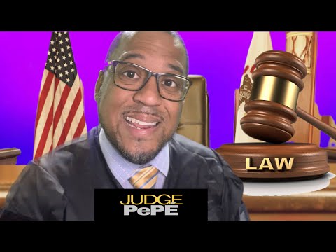 ASMR Judge Mathis Roleplay Cosplay | NEW Character Judge Pepé vs Street Hawker Salesman