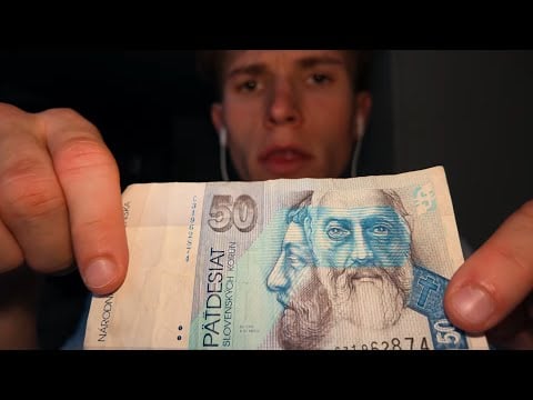 ASMR Going Through My Grandpa’s Old Money Collection 💵