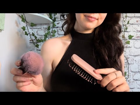 ASMR - Hair + Makeup for a wedding 💆‍♀️✨