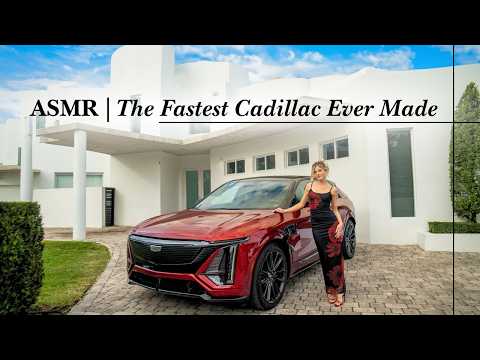 ASMR Cadillac Lyriq-V Experience | The Fastest Cadillac Ever Made 🔥