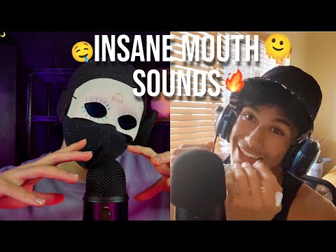 INSANE ASMR MOUTH SOUNDS FOR DEEP SLEEP (Mr. Blind x @kayasmr1)