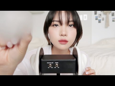 ASMR 3Dio 여러가지 도구로 널 실험해주겠어👂 I'll Test U with Various Triggers