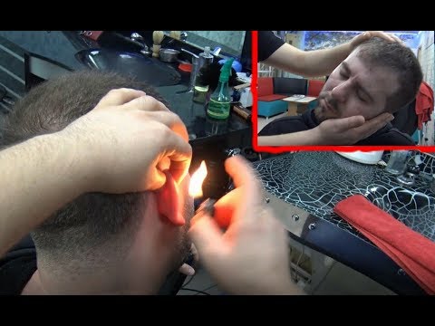 ASMR TURKISH BARBER MASSAGE=NECK CRACK=head back ear face massage=kafa sırt kol yüz masajı = SLEEP