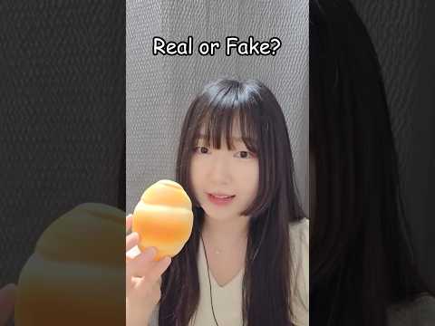 Real or Fake? 🍞 #asmr #asmrsounds #asmrrelaxing #asmrtingles  #asmrsleep #relax #tingles #whispers