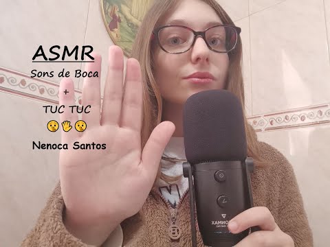 ASMR | Sons de Boca + TUC TUC  🤫🖐