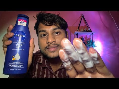 ASMR Relaxing Lotion Massage 💆‍♂️✨ | Personal Attention Deep Sleep 😴