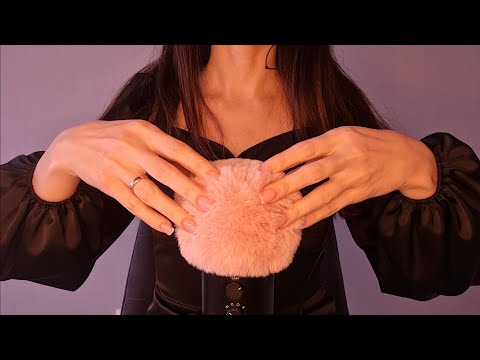 ASMR Brain Massage With Fluffy Mic Cover at 100% Intensity (No Talking)