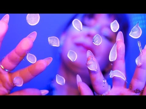 ASMR • Soin du visage HYPER RELAXANT au spa • Sur la vitre • Sons ajoutés