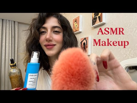 Persian ASMR/ خواب و میکاپ با نازنین🍒😪