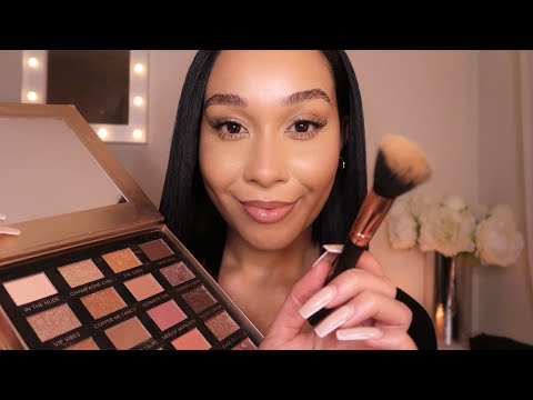 ASMR Makeup Artist Does Your Makeup Roleplay 🤎Makeup Triggers With Real Layered Sounds