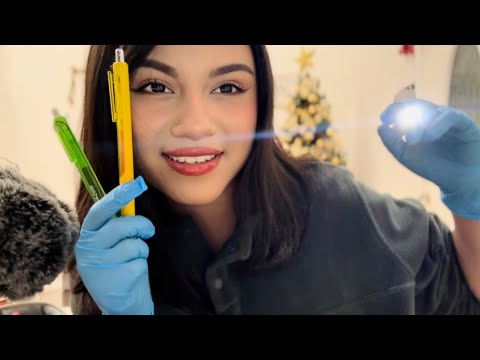 ASMR~ Full Eye Exam (Follow the light, Color Test)