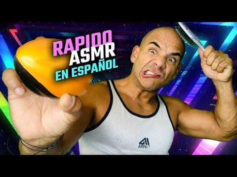 THE FASTEST ASMR IN SPANISH - El ASMR más rápido del mundo