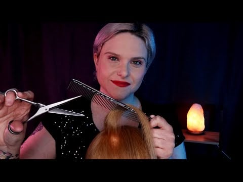 A Relaxing ASMR Haircut With TINGLY Layered Sounds
