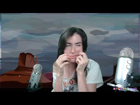 ASMR - Cheek Pulls with Crickets