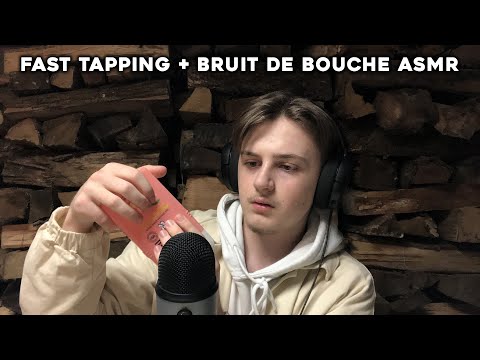 ASMR | Fast Tapping et Bruit de Bouche pour dormir… 💤