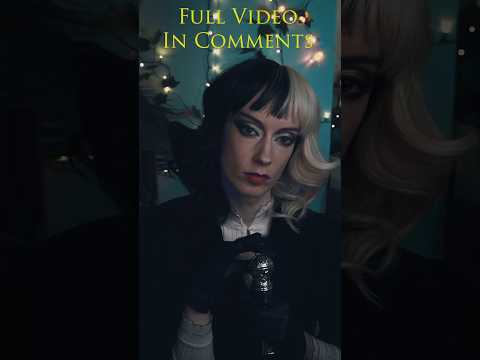 ASMR Cruella De Vil Hires You Roleplay 🖤 Personal Attention #asmr #shorts #shortvideo