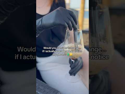 Is it strange if I wear my gloves just to get people reactions? #medicalexam #glovesounds