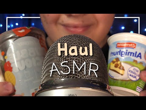 ASMR little Food Haul 🧋🍰 (Deutsch/German)