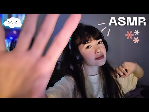 ASMR 🧸Hand movements + tongue clicking pour te relaxer 😴