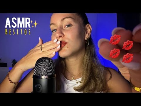 asmr - Tu Dosis de BESITOS de Junio 💋💋💋 cosquilloso y relajante ❤️