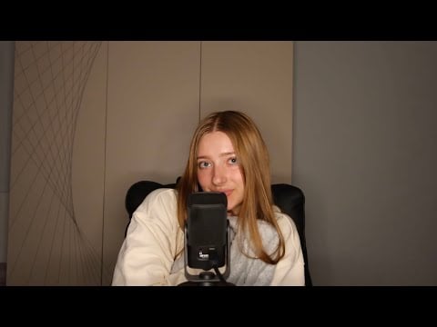 ASMR Girlfriend Falls Asleep Next to You | Mhm Sounds & Sleepy Whispers