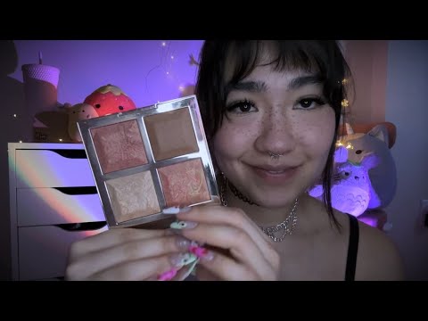 doing your makeup real fast (my first ASMR in english)