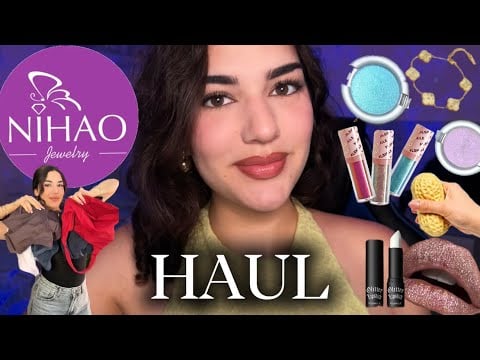 ASMR HAUL de NIHAO 🛍️😍 Ropa, Maquillaje… 