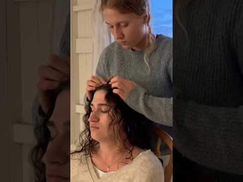 Soft gentle and slow hair play #asmr