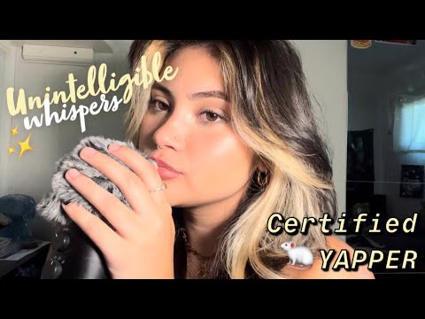 ASMR | Cupped Unintelligible Whispers (why can’t I stfu)