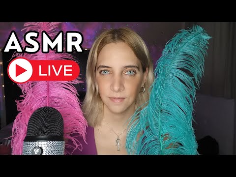 ASMR EN VIVO!! PARA COMPARTIR Y RELAJARSE