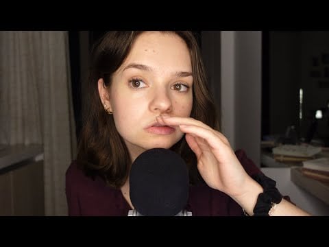 ASMR fast and aggressive mouth sounds (+ gum chewing) & hand sounds, hand movements