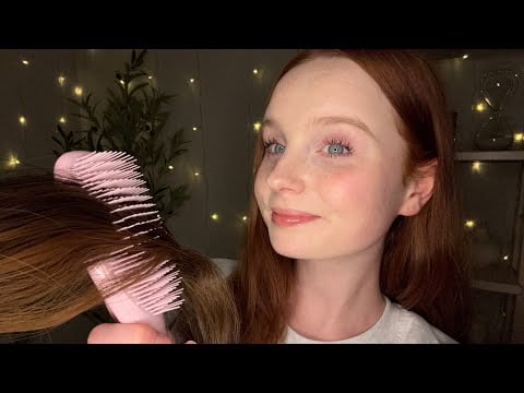 ASMR Sweet Girl In The Back Of Class Plays With Your Hair 🫧🌺🐚