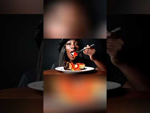Lava Chesse Cake #asmrsounds #asmrvideo #eatingsounds
