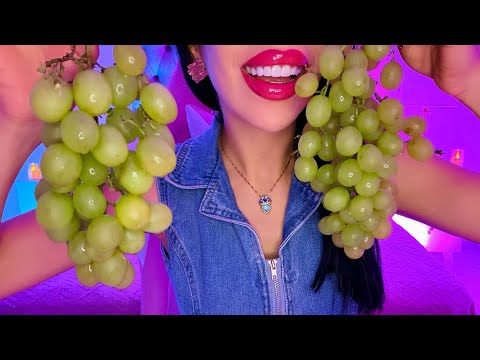 ASMR COMIENDO UVAS🍇✨