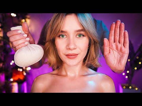 🔥 АСМР Невероятный МАССАЖ СПИНЫ, ГОЛОВЫ И ШЕИ 🤤 asmr back neck head massage