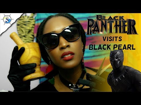 ASMR Roleplay (BLACK PANTHER)  T'Challa visits BLACK PEARL | Shave & Trim