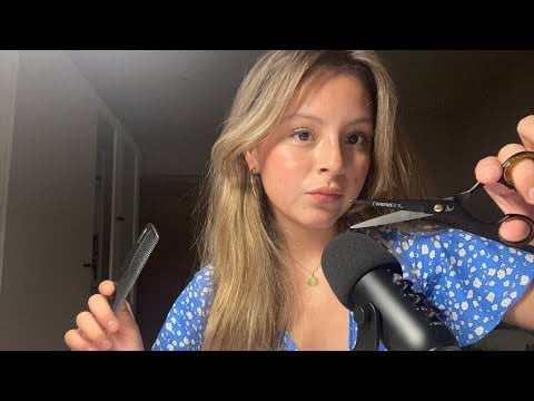 10 min haircut ASMR 
