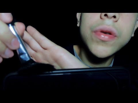 ASMR SUPER RELAXANTE - TUC TUC, SUCO SUCO, SHH SHH, PINCEL NO MIC, HAND MOVEMENTS (BINAURAL)