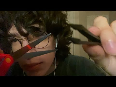 ASMR Plucking Your Negative Energy And Replacing It With Positive Energy