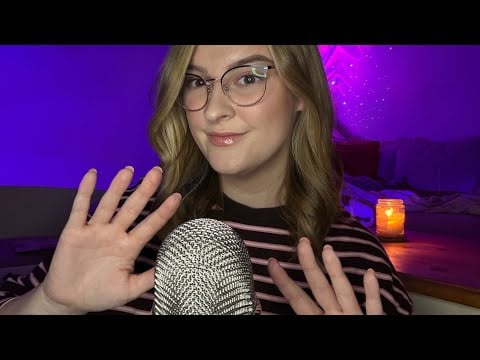ASMR Sleepy Hand Movements & Gentle Whispers 