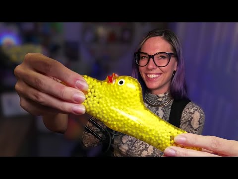 ASMR Squishy Sticky and Stretchy Fidget Toy Sounds - Unboxing Splat Pets Duck