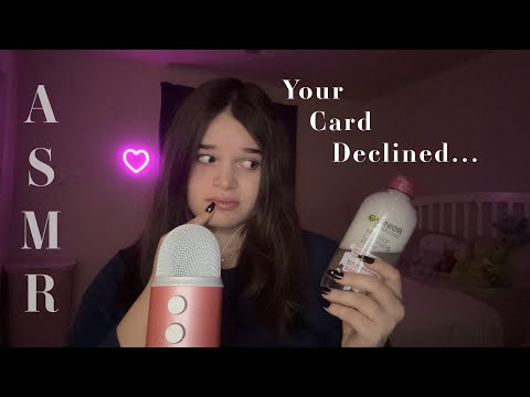 Doing Your Makeup But Your Card Declines [ASMR Roleplay]