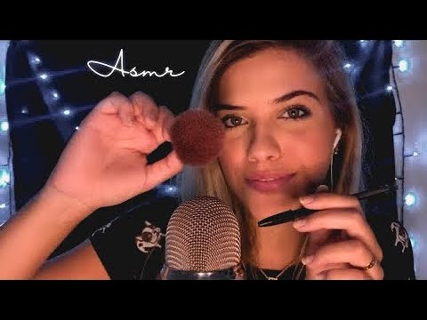 ASMR Te traçando DELICADAMENTE!! Vídeo para DESCANSO! 😴