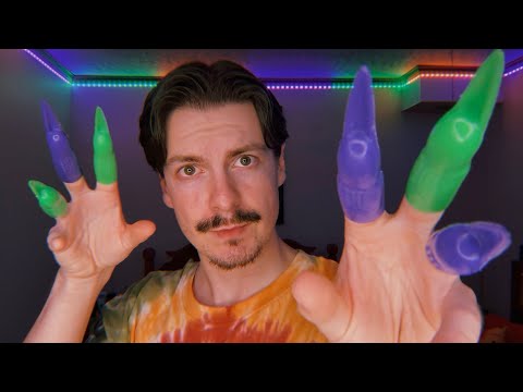 [ASMR] Visual Triggers & Hand Movements with Witch Fingers