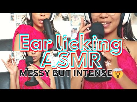 AMAZING EAR LICKING ASMR